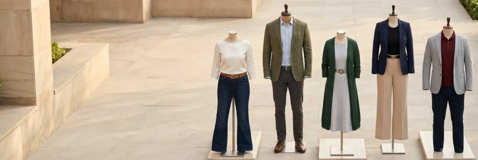 How to dress according to your body type with balanced clothing silhouettes