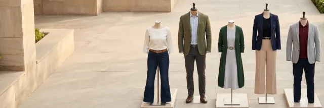 How to dress according to your body type with balanced clothing silhouettes