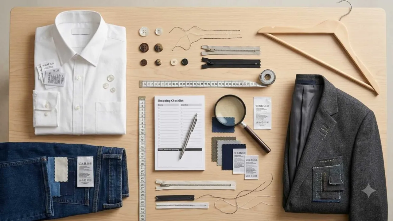 Learn smart shopping tips for buying quality clothes by checking fabric