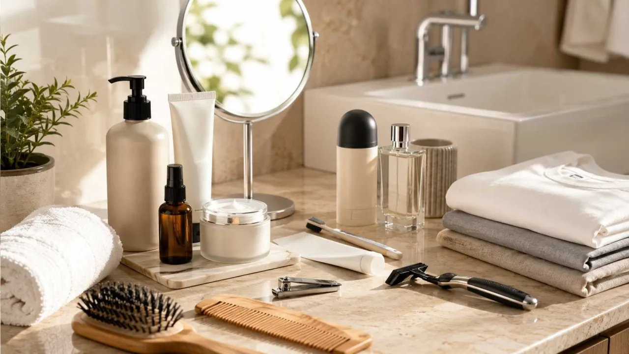 Daily grooming routine and personal care tips for beginners