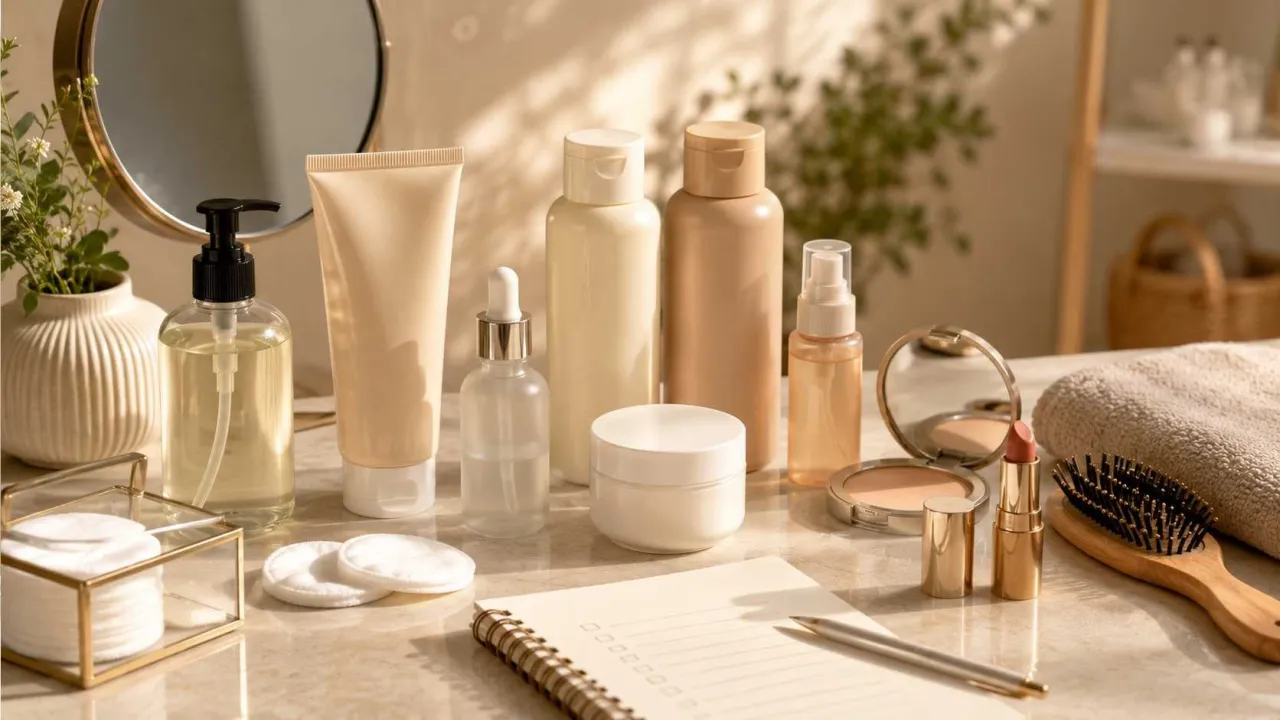 Beginner beauty product guide for skincare and hair care